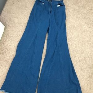 Bell bottom jeans
